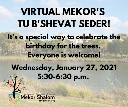 Banner Image for Virtual Mekor:  Tu B'Shevat Seder