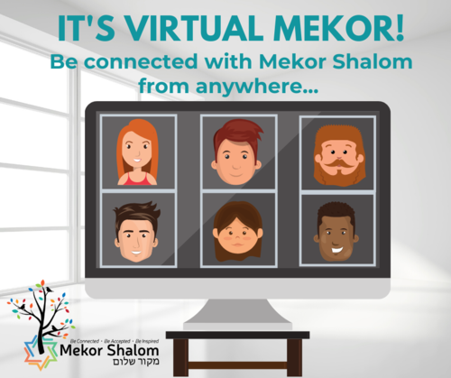 Banner Image for Virtual Mekor:  Pre-Shabbat Service & Songs